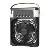 Novo 3 em 1 ventilador ar condicionado doméstico mini refrigerador de ar LED luz noturna umidificador portátil ventilador de ajuste de ar ventilador de escritório doméstico