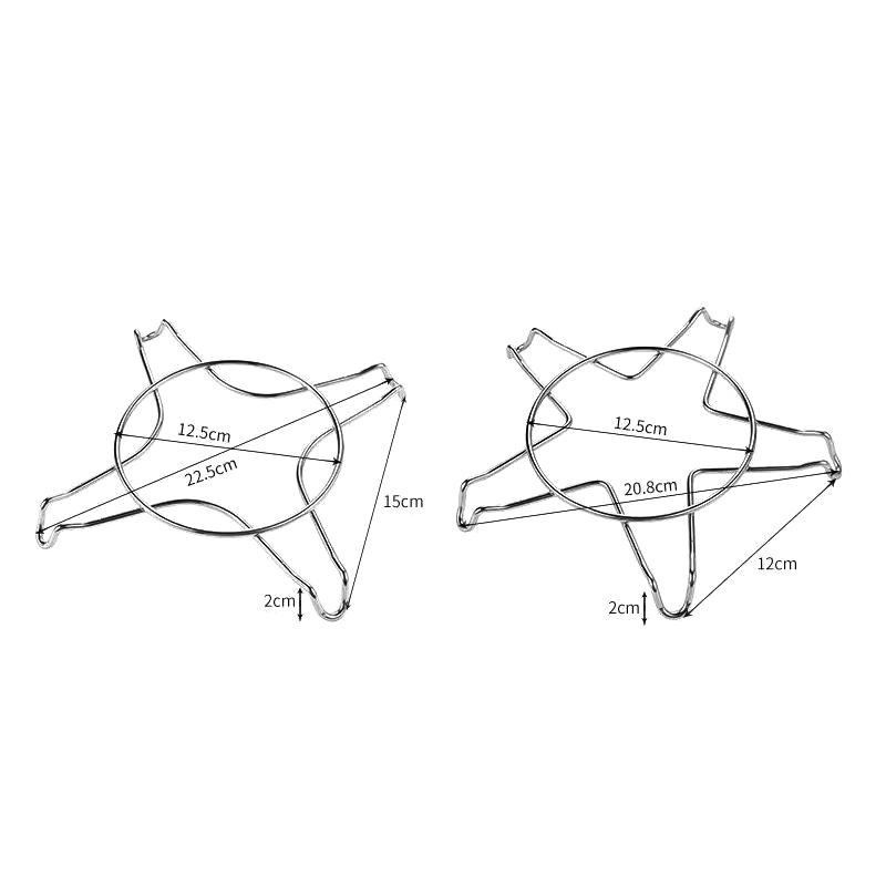 Fogão a Gás Cooktop Fogão Suporte para Panela Suporte para Cozinhar no Vapor Suporte Grelha Wok Aço Inoxidável