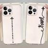 Airplane Lines With Heart Case for iPhone 17 Pro Max Air 7 8 16 12 Mini XS Max 15 11 13 Pro XR 14 Plus Soft Phone Cover