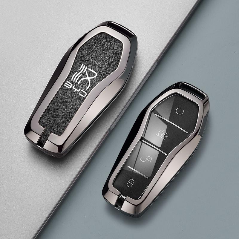 Applicable To BYD Han Key Set Han Ev Champion Version Dmi Special NFC Card Car Metal Shell Bag Buckle High-end