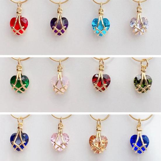 

Женское ожерелье в форме сердца, блестящие стразы, цепочка в виде змеи, кулон, ожерелье, ювелирные изделия, подарки