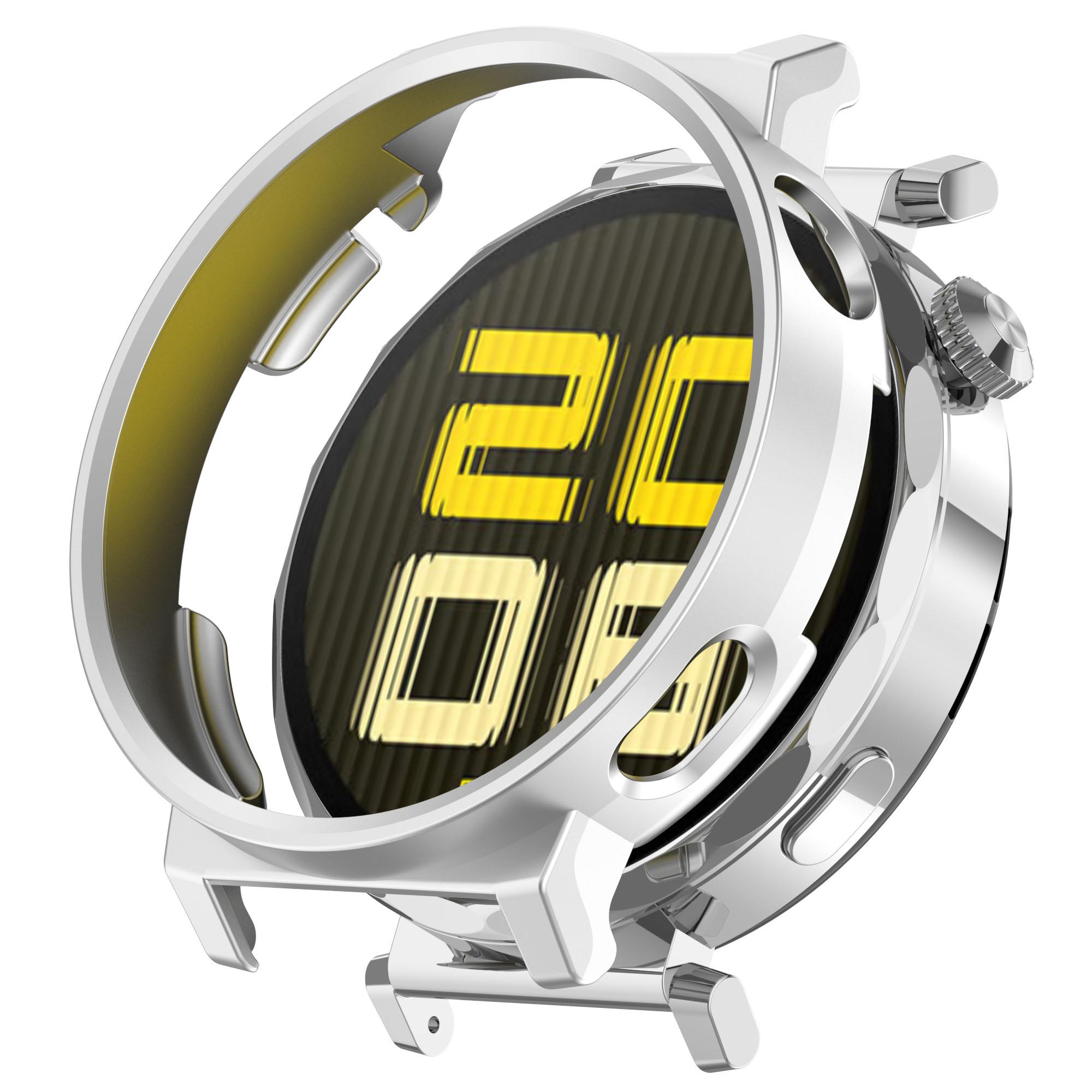 For Huawei Watch GT 5 41mm Half Coverage Hollow-Out Protective Cover PC Watch Frame Case A