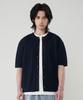 UNTAPPED STUDIO Washable Cool Cotton Cable Short Sleeve Round Button Knit 3 Colors