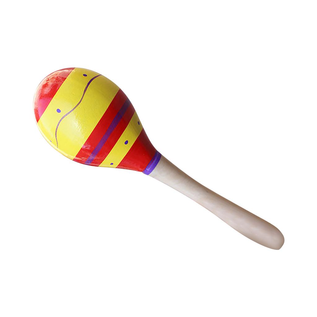Maraca Toy Hand Percussion Rattle Music Education Kindergarten Rumba Shaker Sand Hammer for Kids