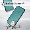 Suitable for iPhone15 mobile phone case 13Pro solid color leather pattern all-inclusive anti-drop protective case 14plus leather pattern case