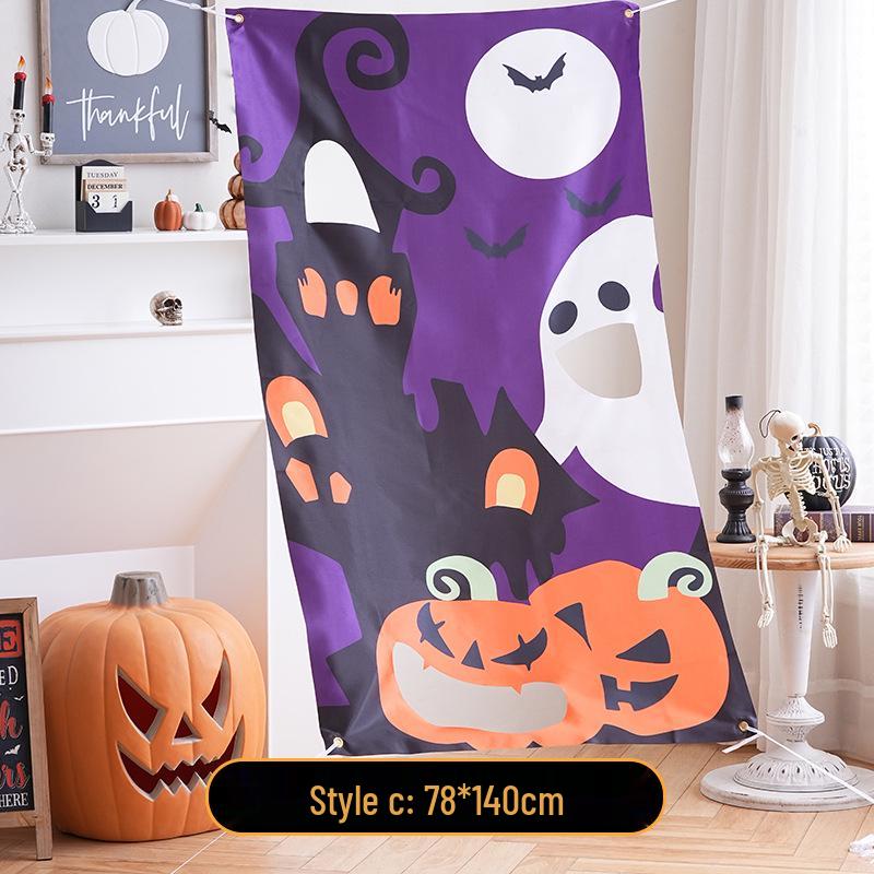 

Kids Halloween Ring Toss Game: Decorations, Toys, and Scene Props