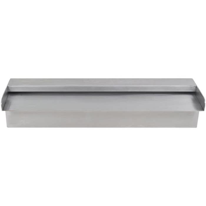 VidaXL Rectangular Water Blade for Swimming Pool Pond Garden Stainless Steel 45cm 41666