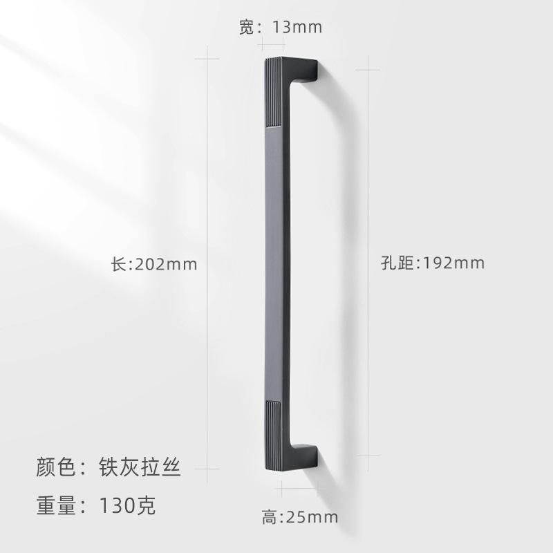 WV Chinese Kitchen Furniture Handles Modern Cupboard Dressers Brass Gold Cabinet Door Handles Closet Drawer Knobs Hardware