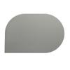 Kela Edel Table Mat, Synthetic Leather, 45 X 30 Cm, Light Grey