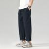 VUUG Men's Loose Fit Straight-Leg Cotton Cargo Pants