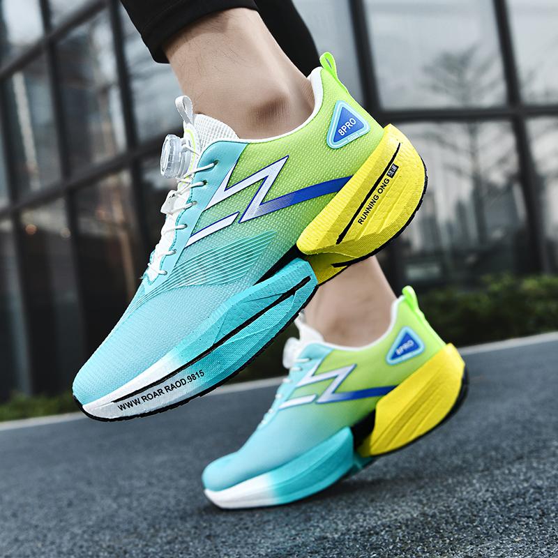 Fashion Outdoor Sneakers For Man Women Hiking Thick Soles Light Weight Breathable Cushion Trainers Jogging Workout Athletic