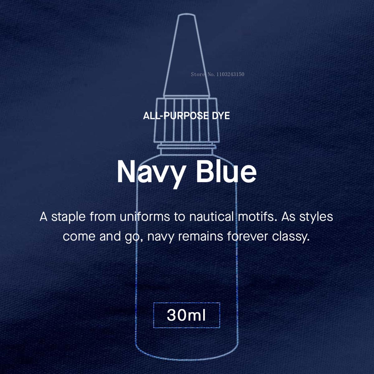 

30ml Packaging American Handmade Dyeing Agent Cotton Linen Fabrics Nylon Cotton Multi-purpose Dye Clothing Refurbishment Pigment 30ml-Bottle