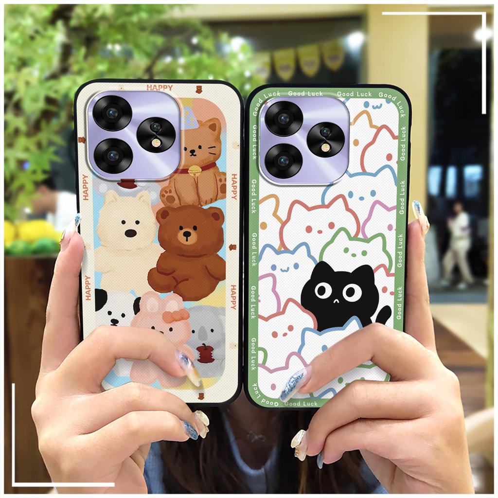 Anti-dust Back Cover Phone Case For UMIDIGI A15/A15C/A15T Dirt-resistant Fashion Design Soft Case Shockproof Cartoon TPU