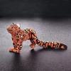 New 3D Printed Snow Leopard Model Simulation Multi-joint Movable Wild Animals Figurines Miniatures Home Decoration Crafts Figurines