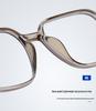 2024 Fashion Square Metal Eyeglass Frame - Face Slimming, Anti-Blue Light, Unisex for Myopia
