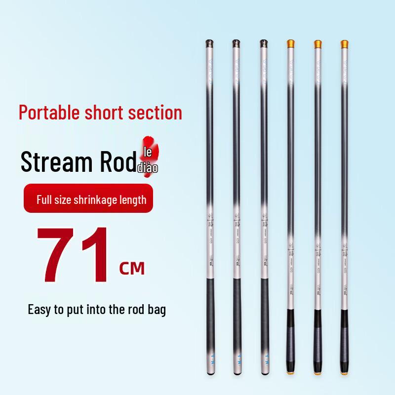 Brangdy Ultralight Portable Stream Fishing Rod