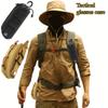 Tactische Harde Zonnebril Case Molle Compatibel Beschermende Brillen Etui voor Buiten Wandelen Kamperen & Tactisch Gebruik