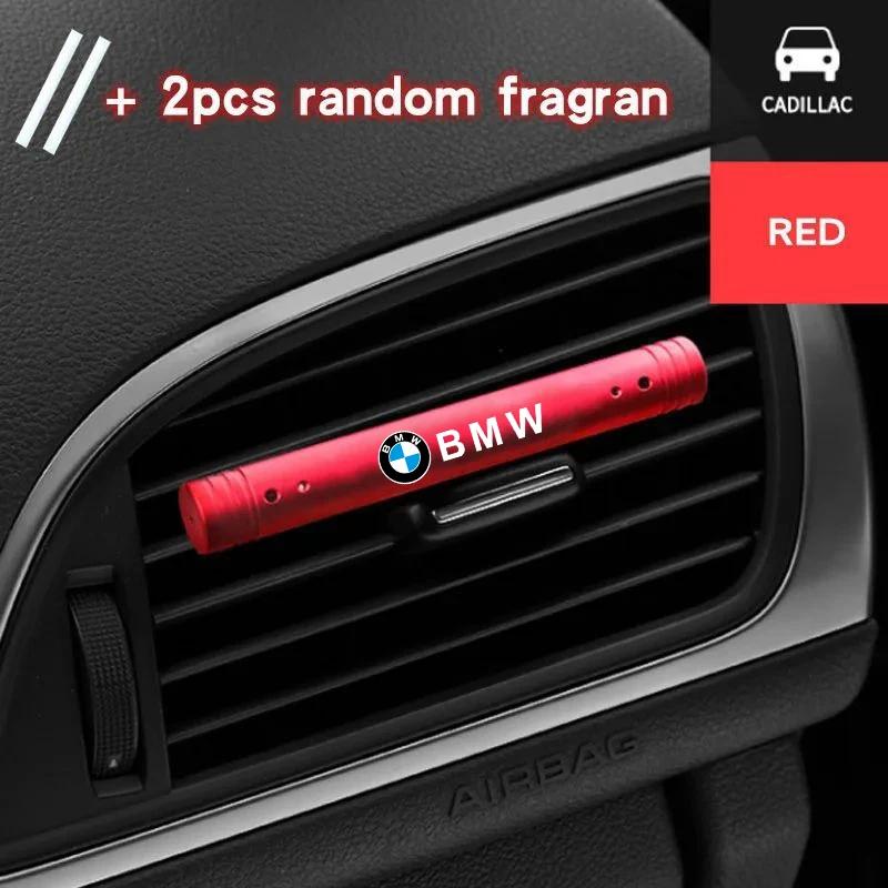 2025 Auto-Emblem Lüftungsauslass Aromatherapie-Stäbchen Frischeklammer für BMW M Performance E92 G30 E36 E46 E90 E91 G20 X1 E60 F10 E87 X5