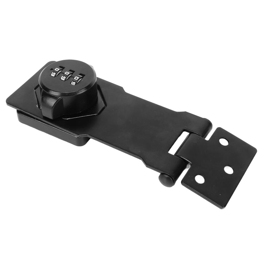 Mechanical Password Lock 3 Digit Combination Anti Theft Hasp Lock for Door Cabinet Drawer
