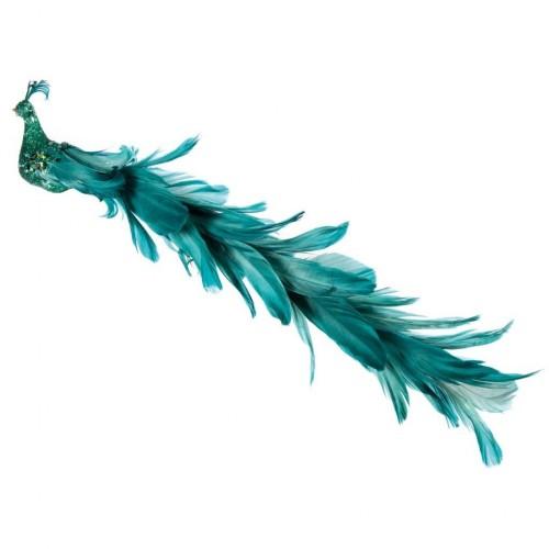 Premier Peacock Christmas Decoration