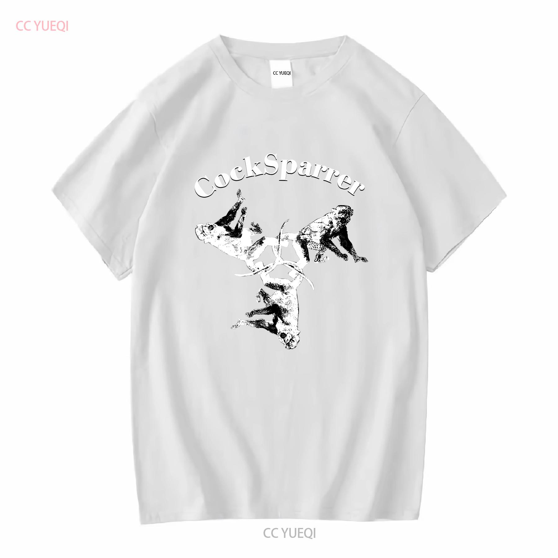 

COCK SPARRER TWO MONKEYS NEW BLACK T SHIRT long or short sleeves vintage Washed streetwear Breathable Stretched Slightly Unisex S