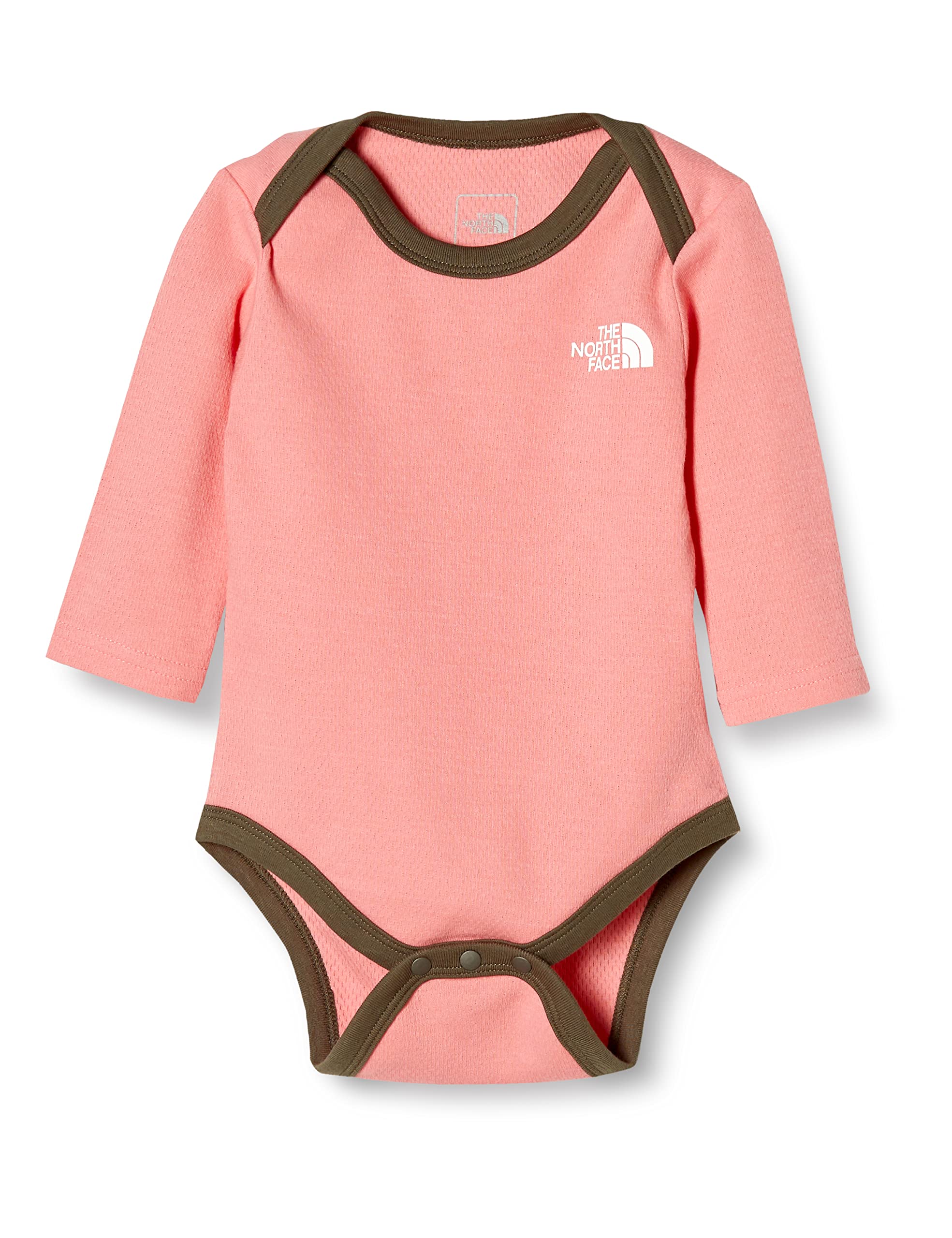 

The North Face Baby Cotton Romper Organic Misty Size 80 L/S NTB62205, Cotton, Moisture-Wicking, Quick-Drying, Rise,