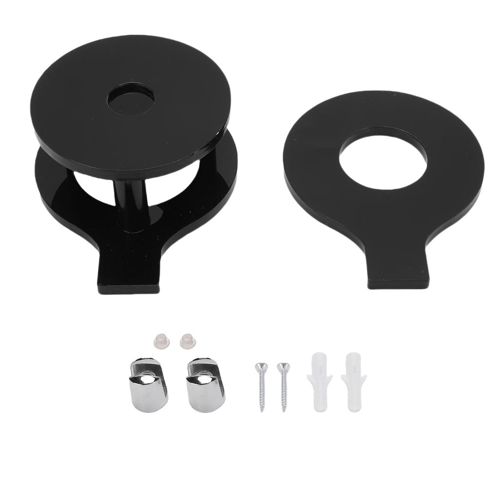 Lichtschwert Wandhalterung Vertikaler Ausstellungsständer Acryl Schwerthalter Einfache Installation für Zuhause Schwarz