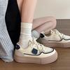 Muffin platform Forrest Gump training shoes women's autumn new versatile retro niche casual board shoes