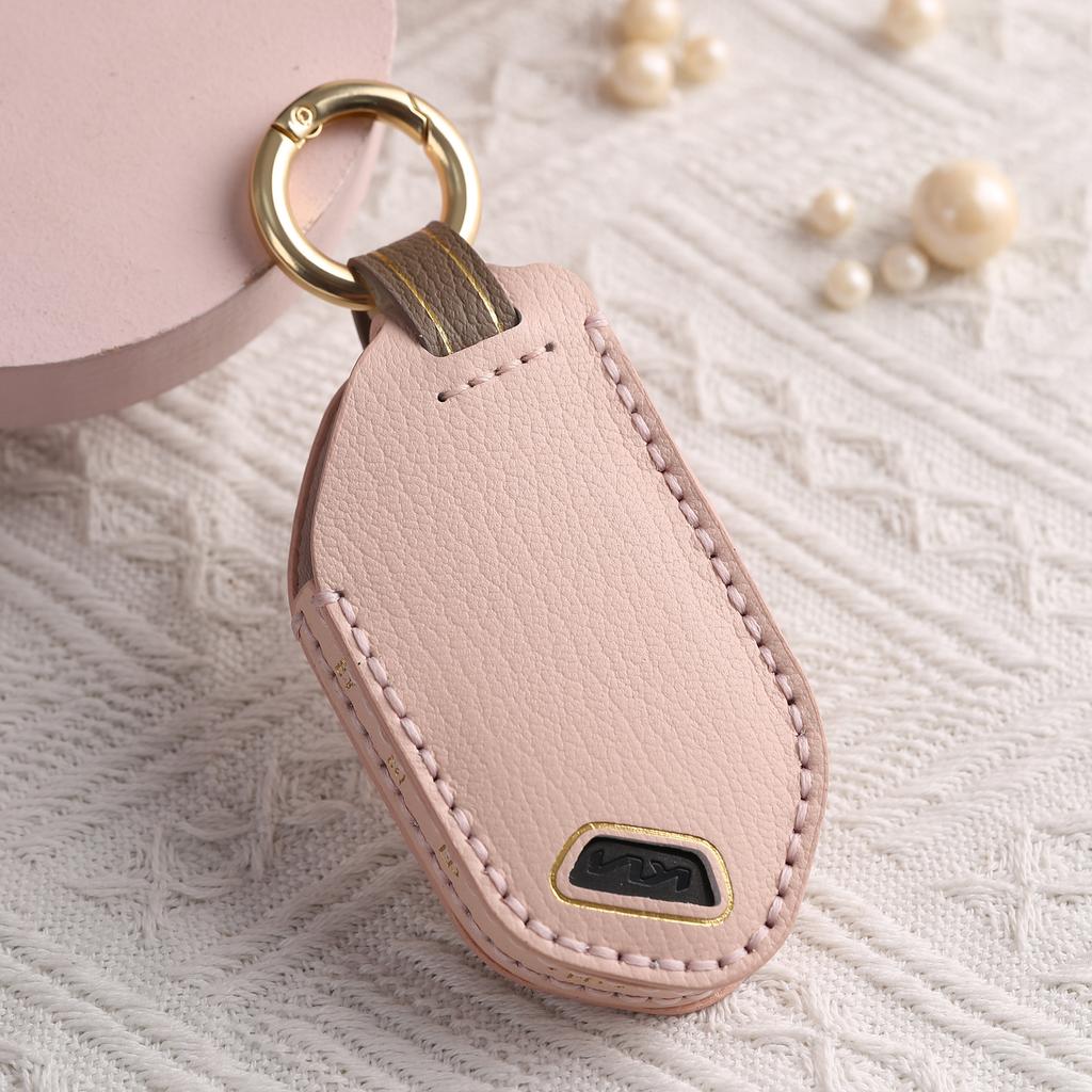 Customized for the new Kia EV5 key cover, Korean KIA car leather handmade high-end cowhide protective bag