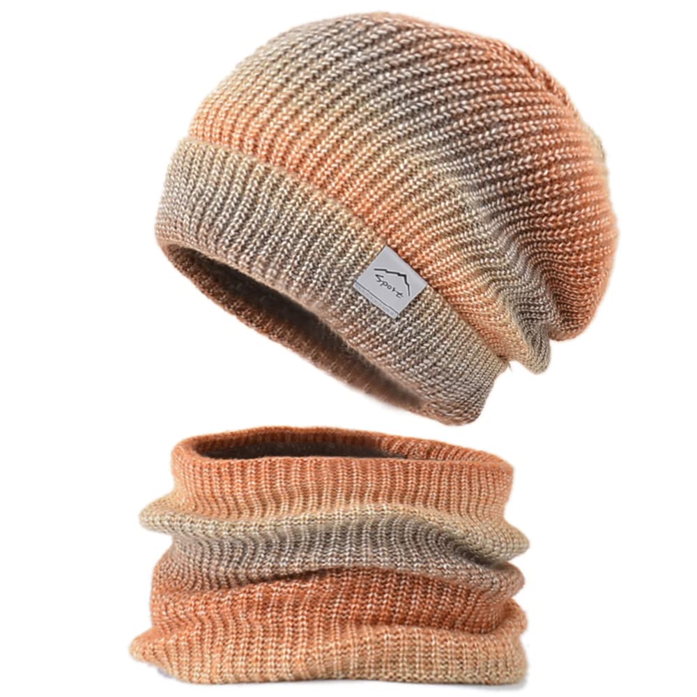 CUBATTY Knit Warm and and Stylish Knit Cap for Perfect for and Outdoor Activities Women's Hat, Fluffy, Thick, Soft, Warm, Girls, Winter, Skiing,