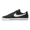 Nike Court Legacy Synthetikleder Lässig Wärme und Rutschfestigkeit Low Top Skateschuhe Damen Sneaker Schwarz Weiß CU4149-001