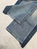 R.13 Autumn Retro Loose Wide-Leg Patchwork Denim Jeans