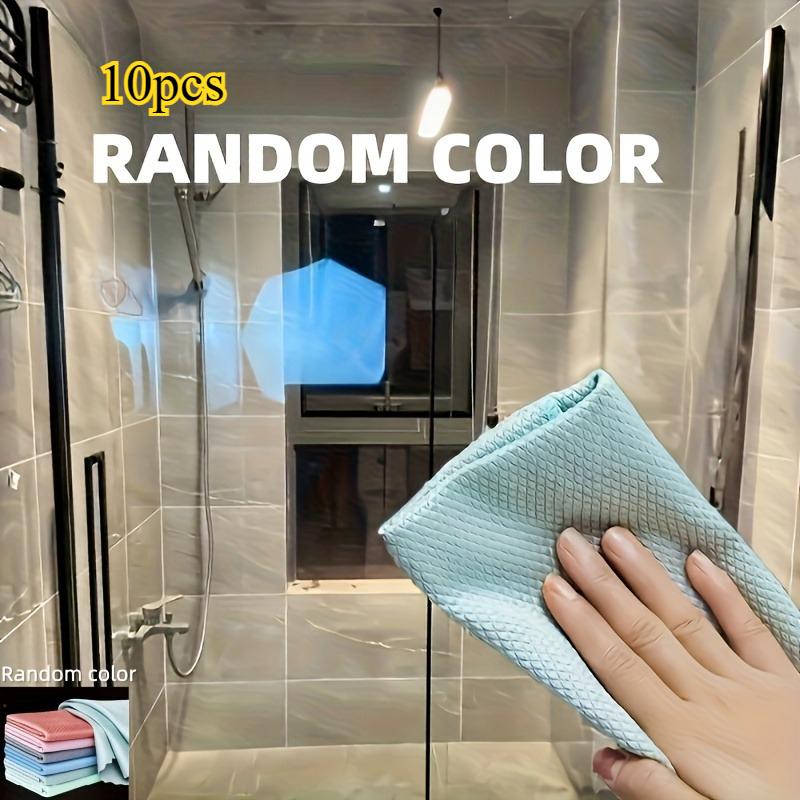 5/10-piece Magic Cleaning Cloth, Stain-free Wiping for Kitchen and Glass, Quick Removal of Water Stains, Modern Design