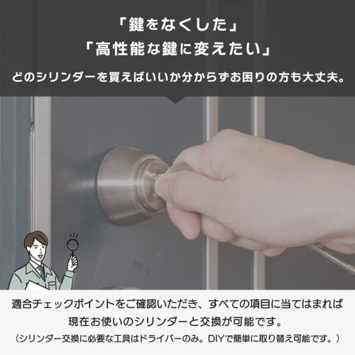 TOSTEM (Tostem) Replacement Entry Door Key for Jiesta DN Cylinder Lock with Dimple Key, Do-It-Yourself Replacement, LIXIL Z-1A1-DHYD Silver, Replaceme