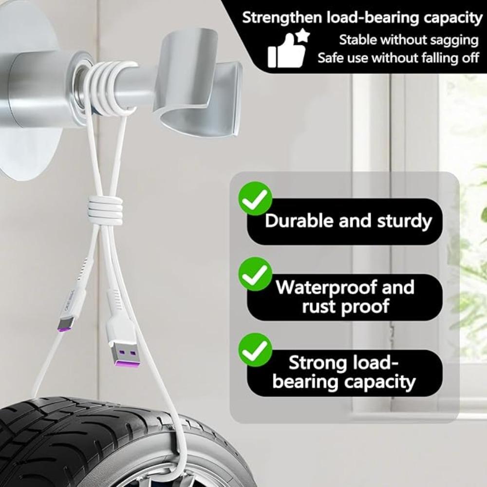 Heavy Duty Shower Holder Stainless Steel Adjustable Wall Mounted Rustproof Shower Head Bracket for Bathroom Shower Accessories