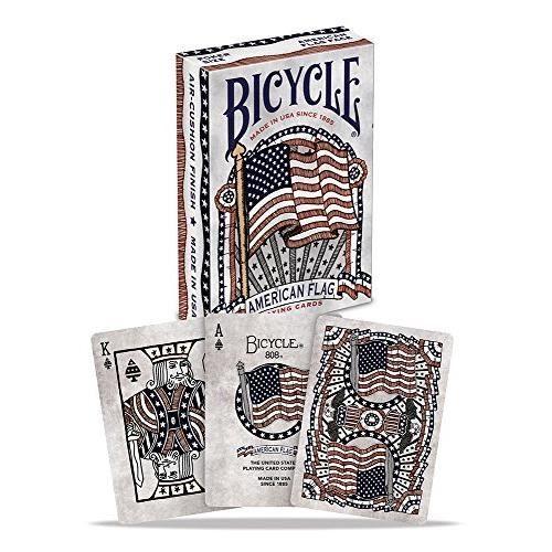 Bicycle vélo pont de drapeau américain poker taille standard index jeu de cartes, pont de drapeau américain 1036202
