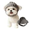 Windproof Dog Warm Hat Soft Pet Headwear Ear Flaps Cat Knit Cap  Winter
