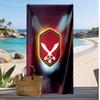 Sheffield United Football Print Beach Towel, Large Soft Quick Dry Towel for Beach Camping Swimming