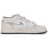 Jordan Air Jordan 1 Low top Vintage Basketball Shoes Women's Pink White 553560-044(Team24-)
