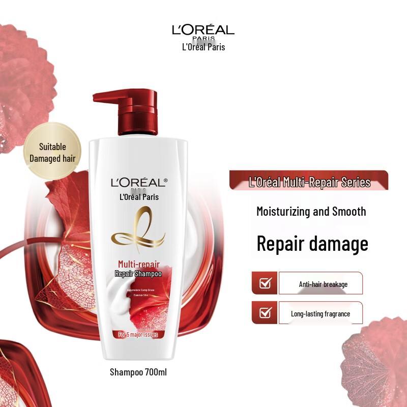 

L Oréal Multi-Effect Repair Shampoo