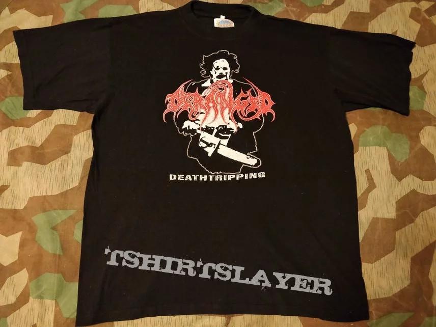 Deranged Deathtripping cotton black unisex shirt TE8573 M