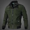 Spring and Autumn Men's Jacket Slim-fit Youth Casual Men's Jacket Washed Cotton Top