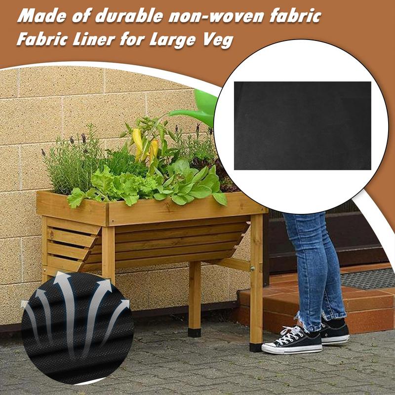 Garden Landscape Fabric Weeds Barrier Heavy Duty Driveway Gardening Mat Polypropylene Ground Cover Flower Vegetable Raised Beds