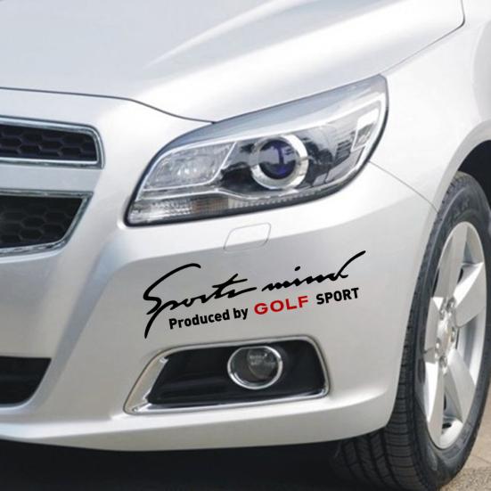 Jedinečná samolepka na dopisní auto SUV samolepicí samolepka Reflexní PET dekorace