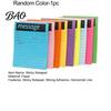 Thick Paper Sticky Labels Fluorescent Horizontal Line Notepad, Strong Adhesive Removable Memo Colorful Note Flags Pad, Multi-color Lined for