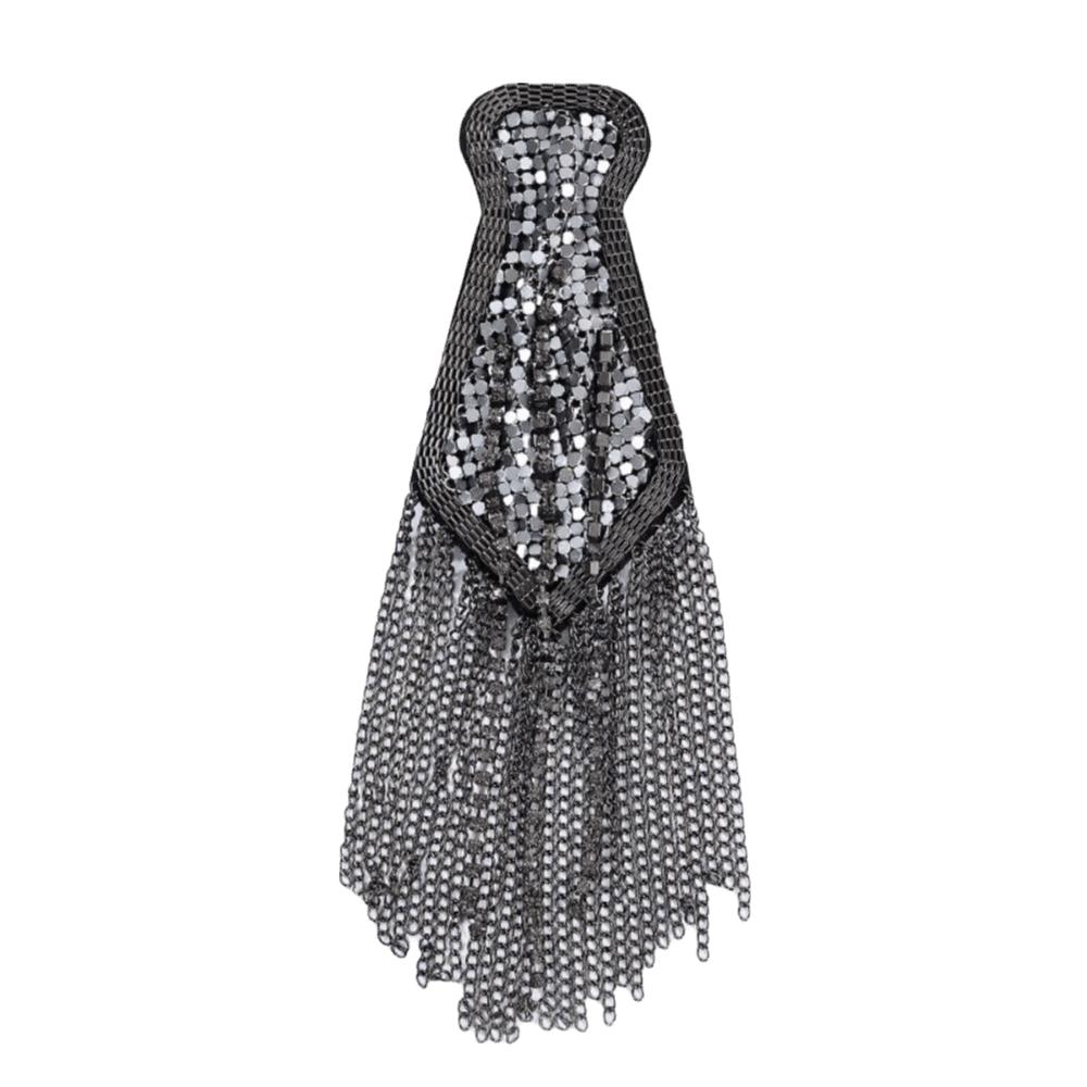 Epaulet Tassel Chain Shoulder Board Punk Epaulette Exquisite Star Shoulder Flash Girl
