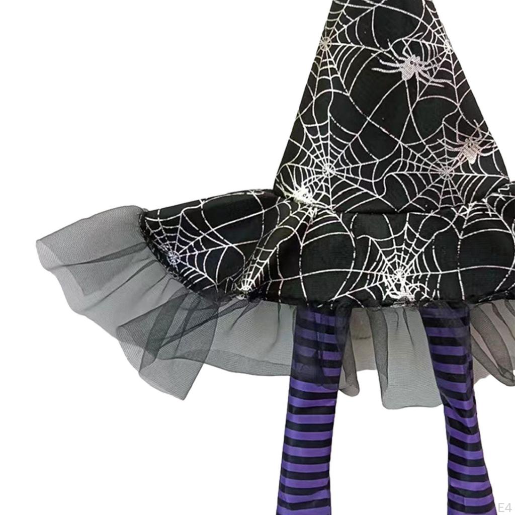 Halloween Hängende Hexenbein Dekorationen Beine Hut Schild Schmuck Neuheit Multifunktional