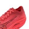 Mizuno Wave Rebellion Pro 2 Track Lightweight and Resilient for and Size 2E Shoes, Jogging, Marathons, Training, Ekiden, Red/Black, 23.0 Cm,
