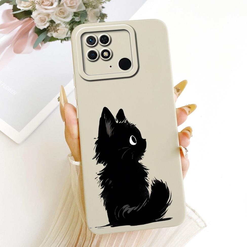 For Redmi 10C 4G Case Cover Silicone Luxury Fashion Cool Kawaii Cute Painted Phone Casing 220333QAG 220333QBI 220333QNY 220333QL