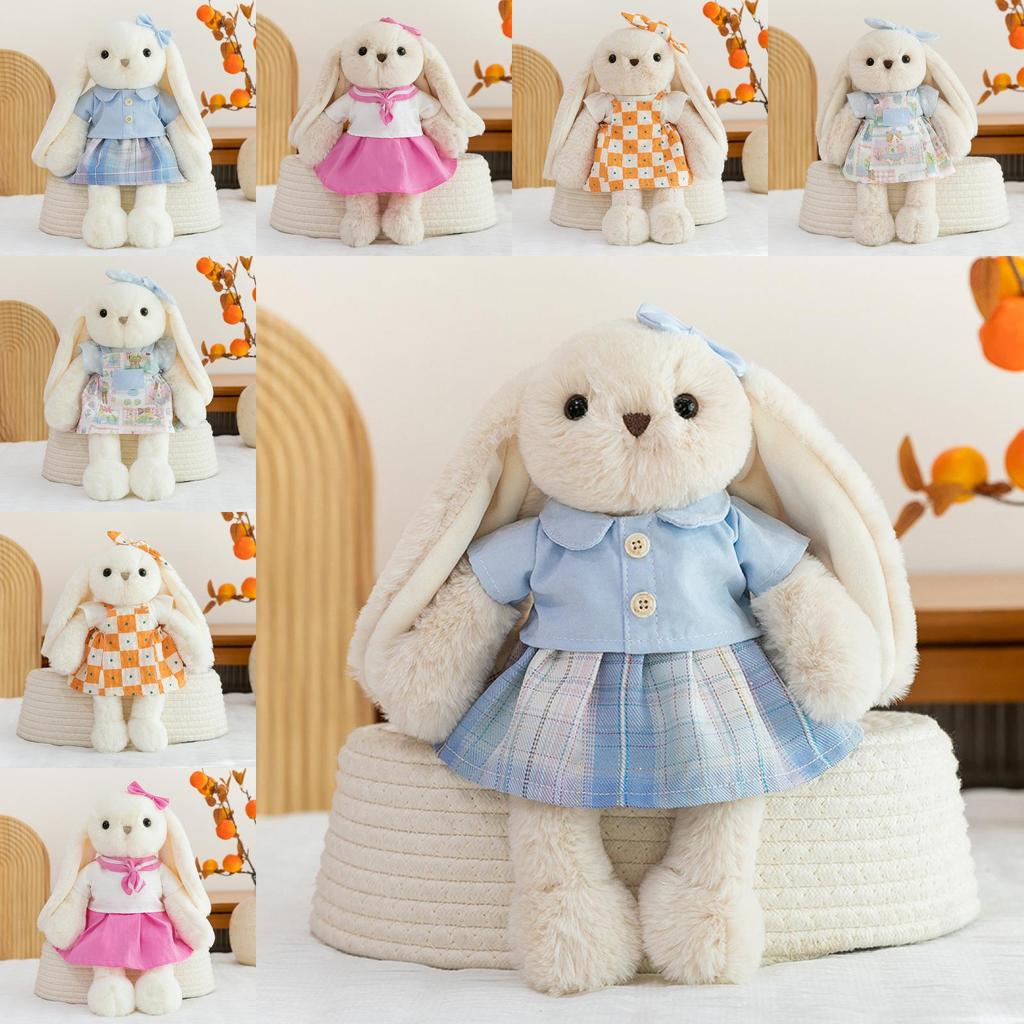 Cute Cartoon Bunny Plush Toy With Pp Cotton Filling For Kids Gift And Sleep Companion